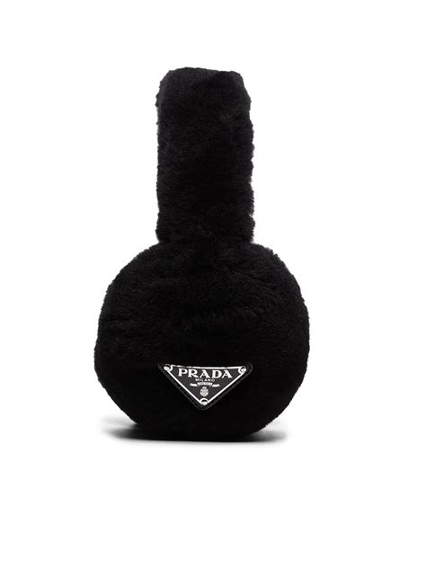 prada earmuff|Prada Wool Earmuffs .